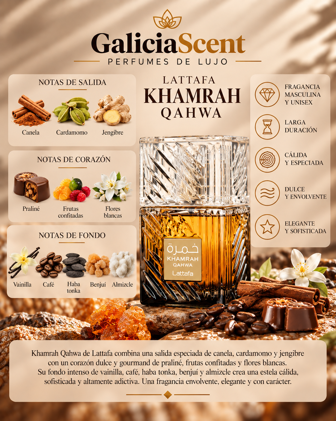 Lattafa Khamrah Qahwa