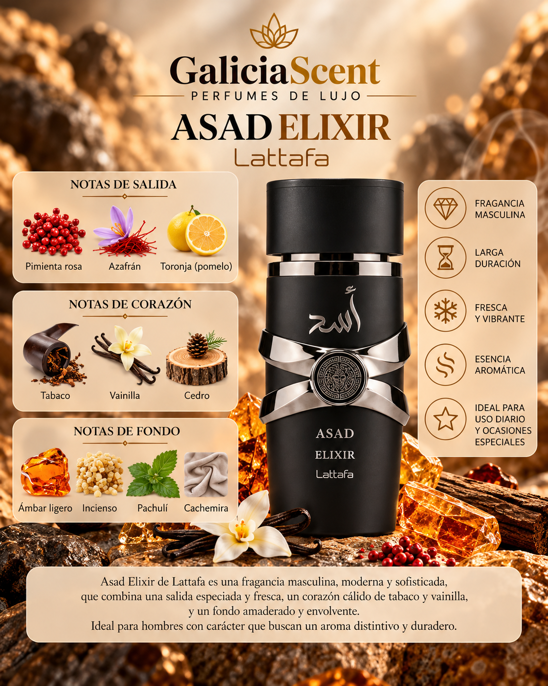 Lattafa Asad Elixir