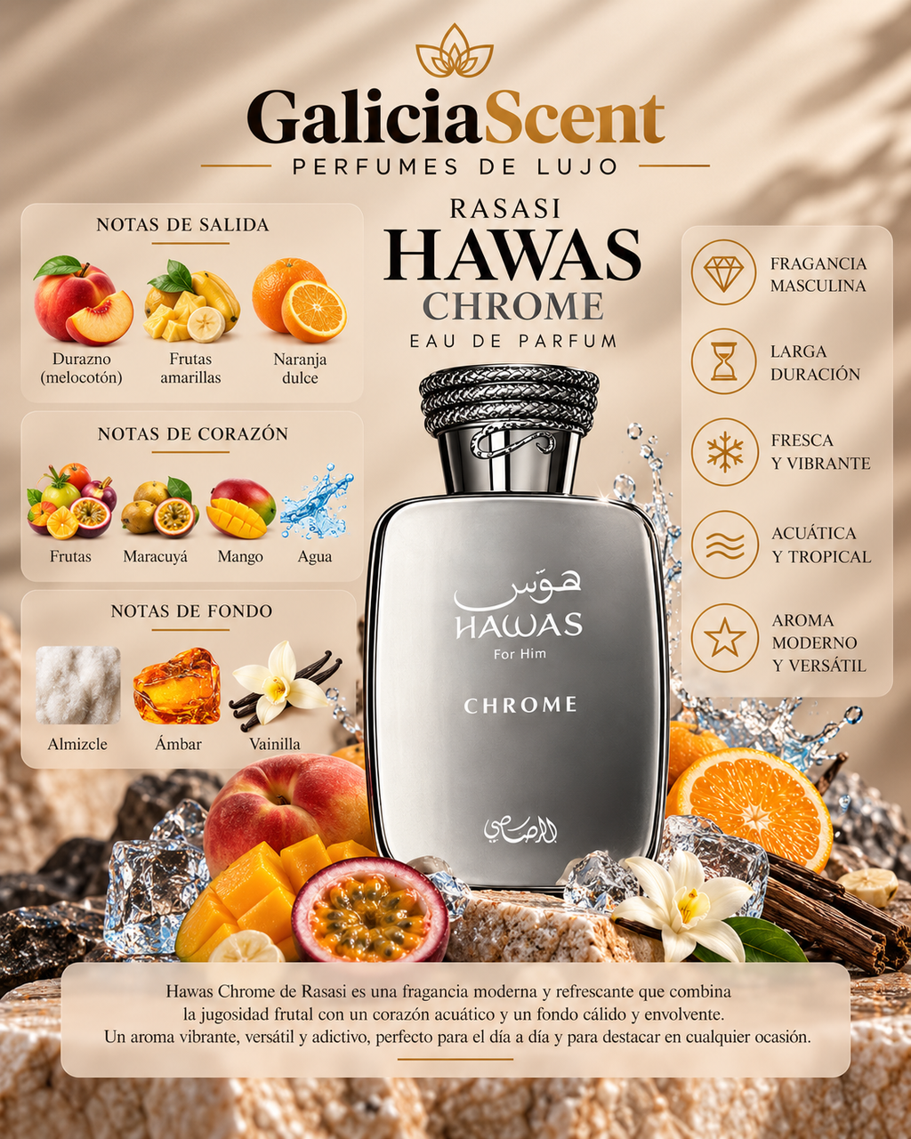 Rasasi Hawas Chrome